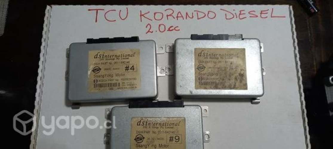 Ssangyong korando tcu caja at motor 2.0 diesel