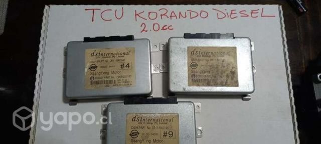 Ssangyong korando tcu caja at motor 2.0 diesel