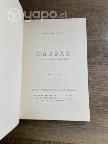 Libro Causa Vistos y Considerando