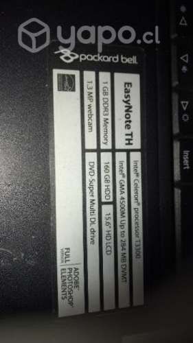 Notebook Packard Bell