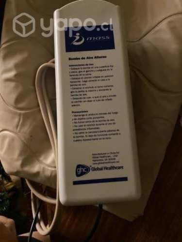 Colchón antiescaras + motor