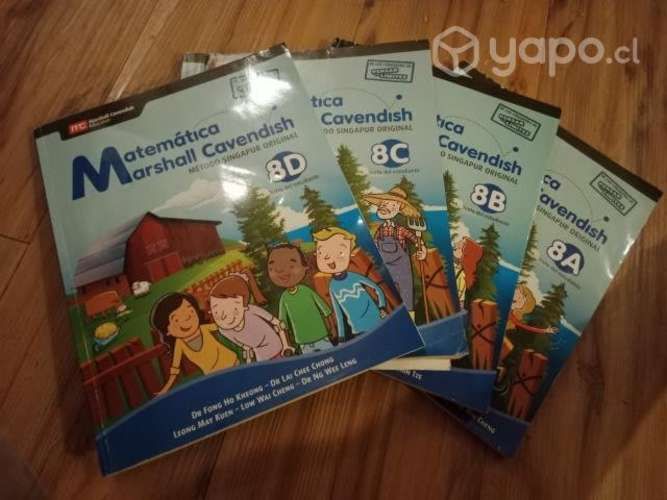 Marshall cavendish 8a, 8b, 8c y 8d