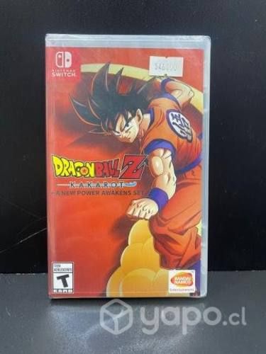 Nintendo switch Dragon ball kakaroto