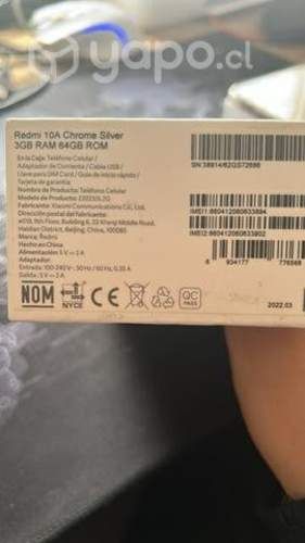 Xiaomi redmi A10 64gb gris