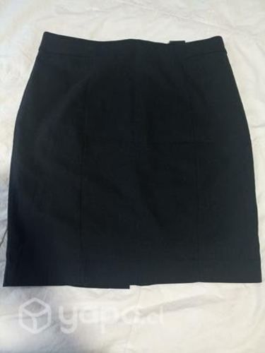 Falda negra H&M talla 42