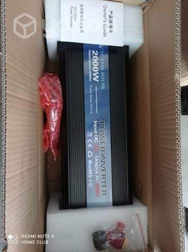Inversor de Voltaje Onda Pura 2000w 12v