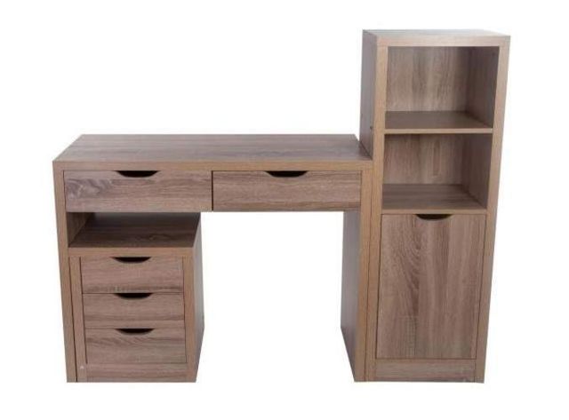 Combo Escritorio + Cajonera + Librero