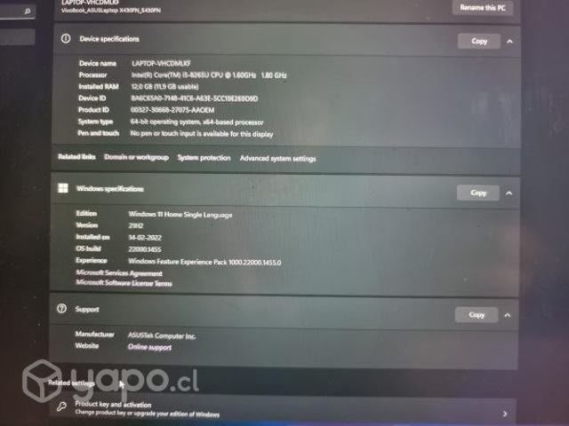 Notebook ASUS VivoBook S430FN-EB093T