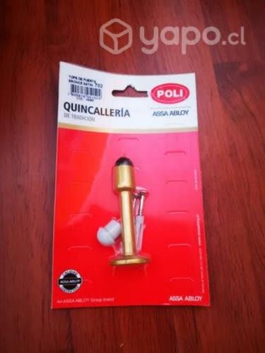 Topes de puerta bronce satin