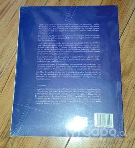 Libro Álgebra