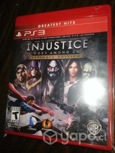 Injustice. gods among us. ps3. hablado en español.