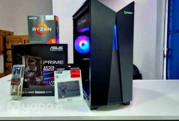 Pc gamer NUEVO Ryzen 5600G 16gb ram ddr4 526gb ssd