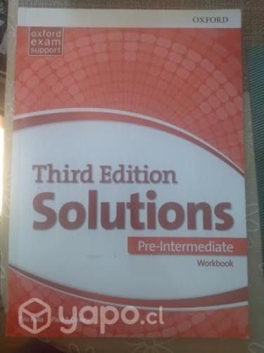 Libro ingles THIRD EDITION SOLUTIONS PRE INTER