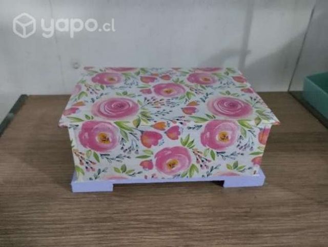 Caja joyero decoupage