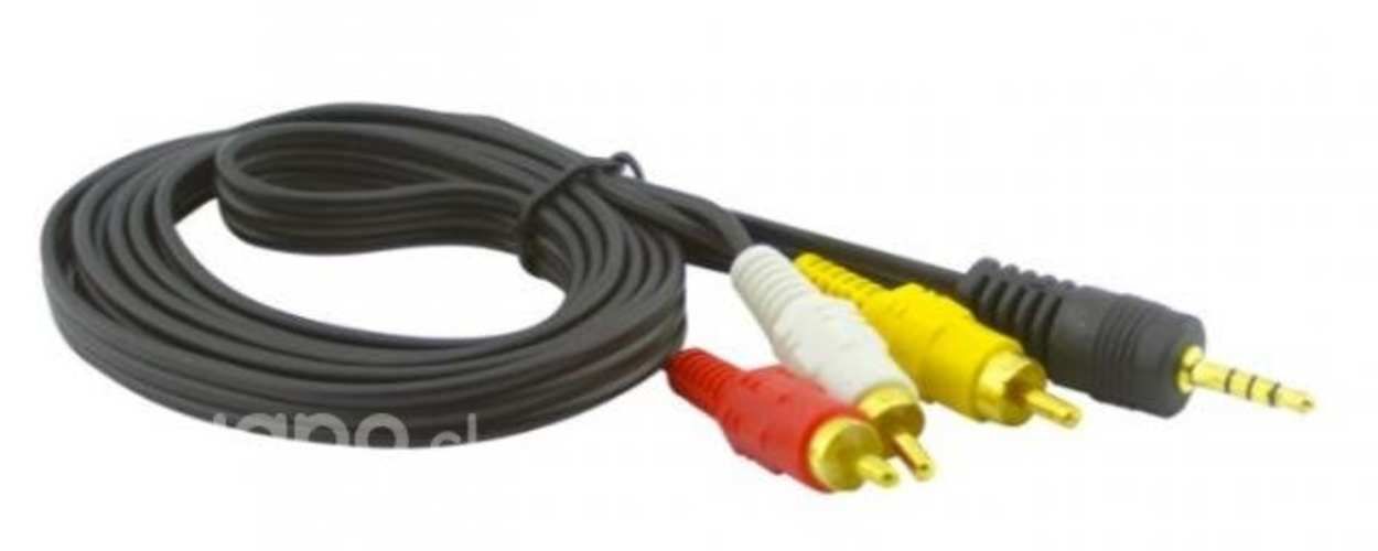 Cable RCA 3X1 Plug Dorado, Cable 150cm, RCA X 1 Pl