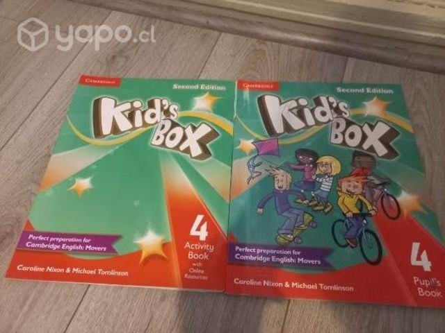 Kids box second edición 4 pupil's y activity books