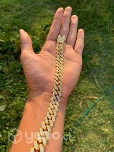 Cadena cubana cuello 50cm