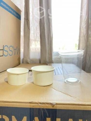 Vasos polipapel y plásticos para helados y jugos