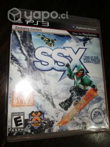 Ssx. ps3. hablado en español.