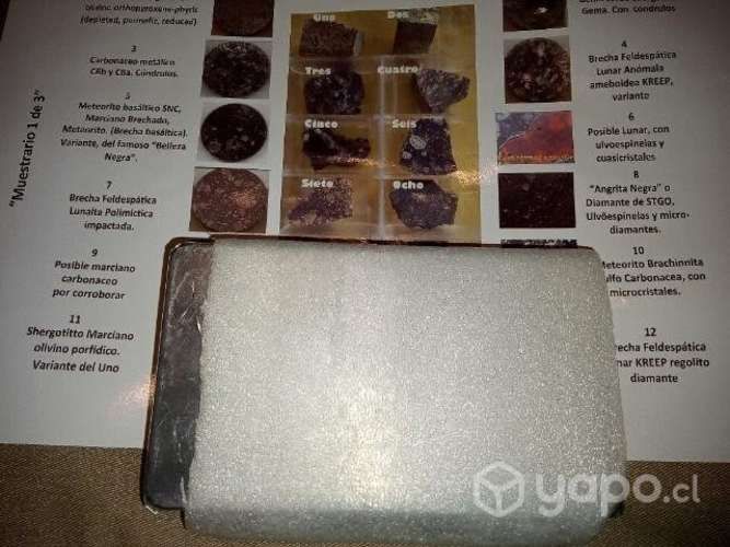 Colección meteoritos, se permuta x bici