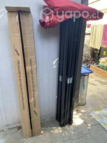 toldo de 3x3 rojo nuevo