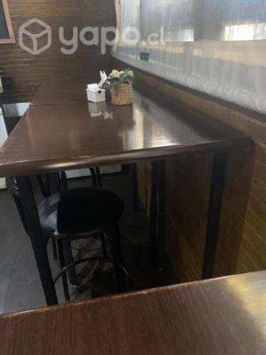 Mesas Cafeteria Altas