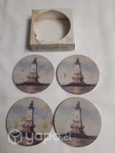 Porta Vasos Coaster Stones