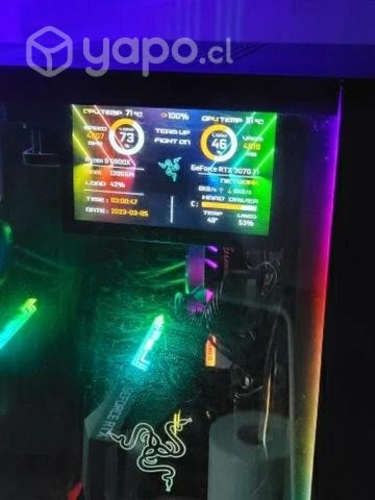 Pantalla 3.5 monitor de recursos