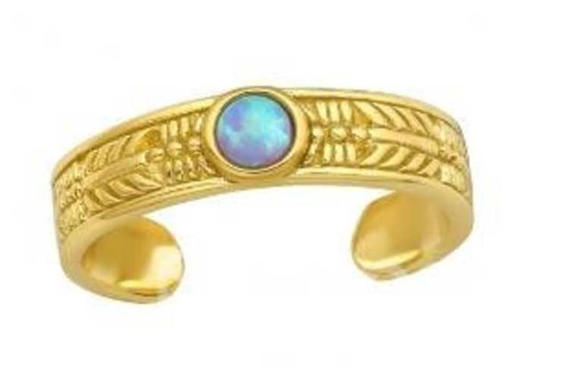 Anillo de Plata Ley 925, Bañado en Oro 18k