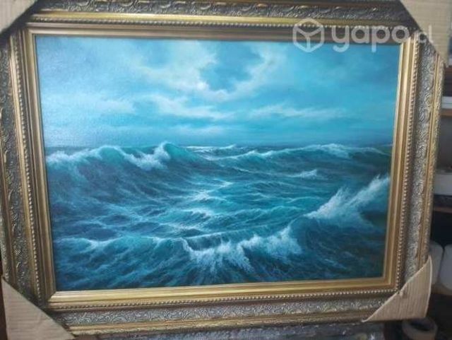 Cuadro Marina de Roberto León Salinas