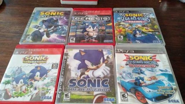 Sonic PS3 coleccion