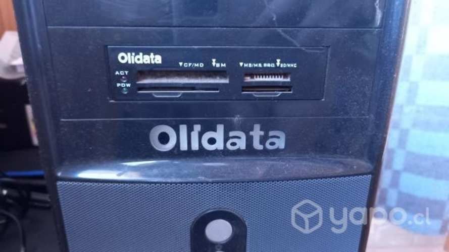 CPU computador olidata windows vista