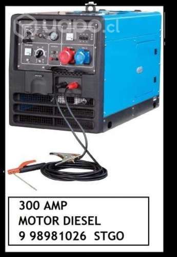 Soldadora diesel 300 amp