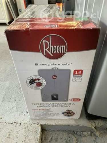 Calefont 14 litros tiro forzado GN Prestige Rheem