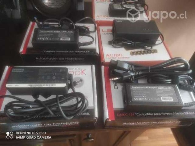 Cargadores notebook todas las marcas y modelos