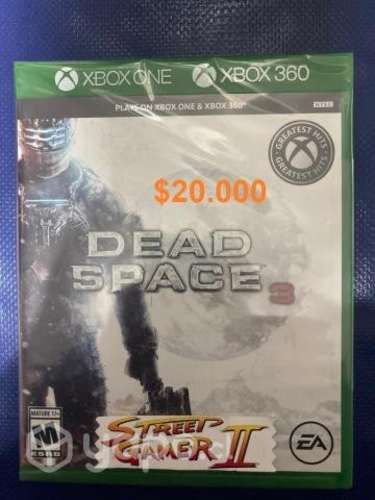 Dead space 3 xbox one 360 nuevo sellado