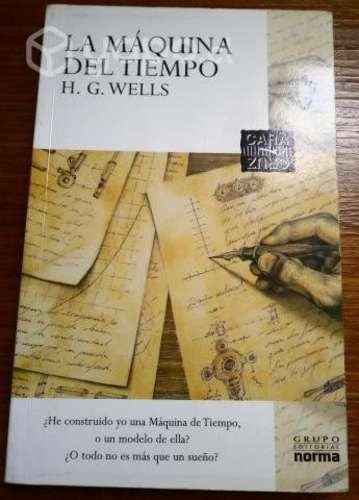 Libro La maquina del tiempo. H.G. Wells