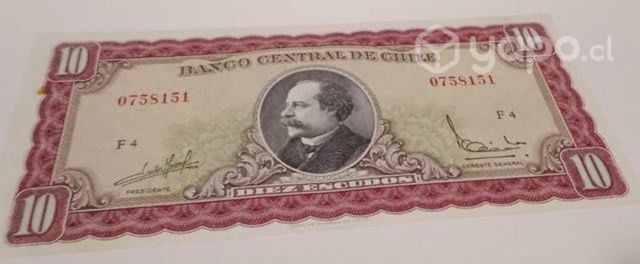 Billete 20 centavos. 1964. Chile