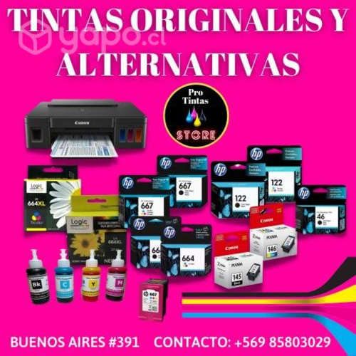 Tintas originales y alternativas