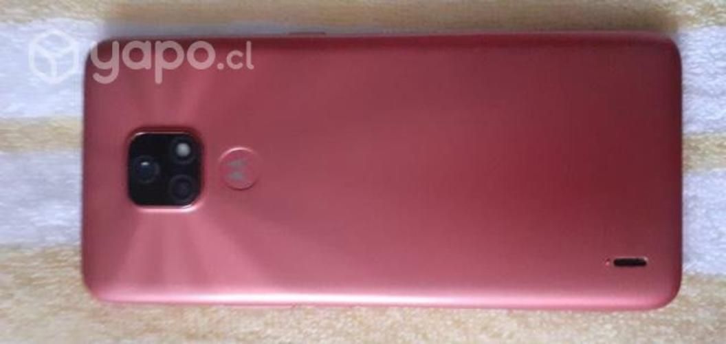 Moto e7 rojo