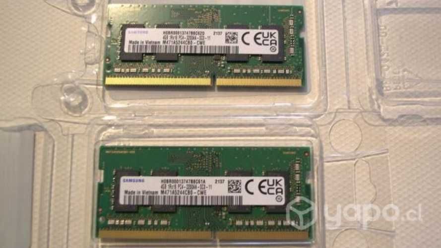 Memoria Ram 8GB (2 x 4GB) DDR4-3200MHz
