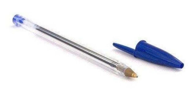 Lápiz Pasta 50 Unidades En Caja Punta Redonda