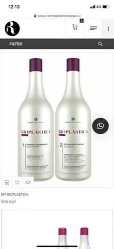 Alisado bioplastica de richee profesional