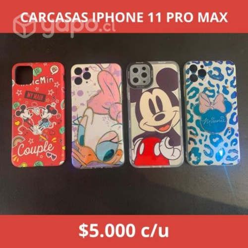 Carcasas Iphone 11 y 12 Pro Max
