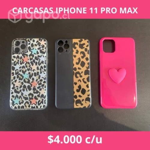 Carcasas Iphone 11 y 12 Pro Max