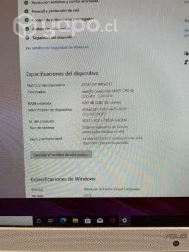 ASUS. All in One Vivo 21,5" 1TB