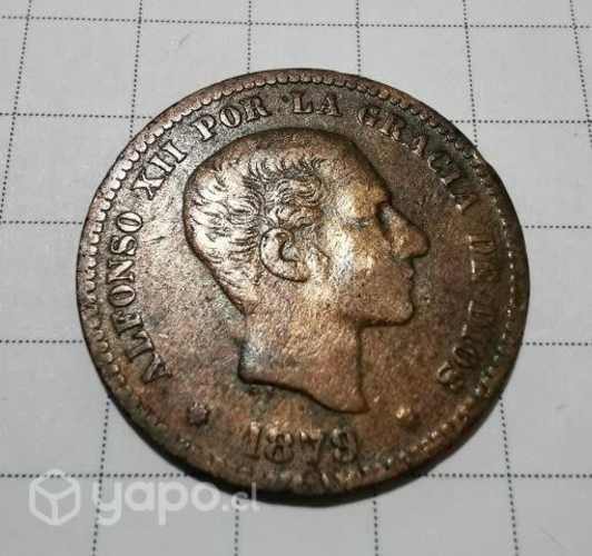 Moneda España 1879
