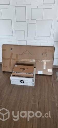 Notebook escritorio e impresora!