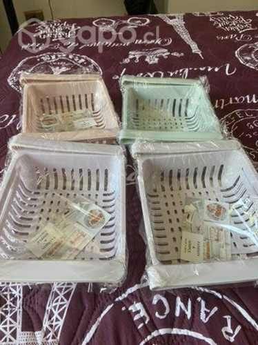 Set de 4 organizadores para refrigerador