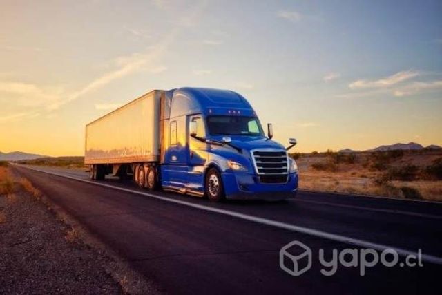 Mudanza o flete y Transp de carga pesada